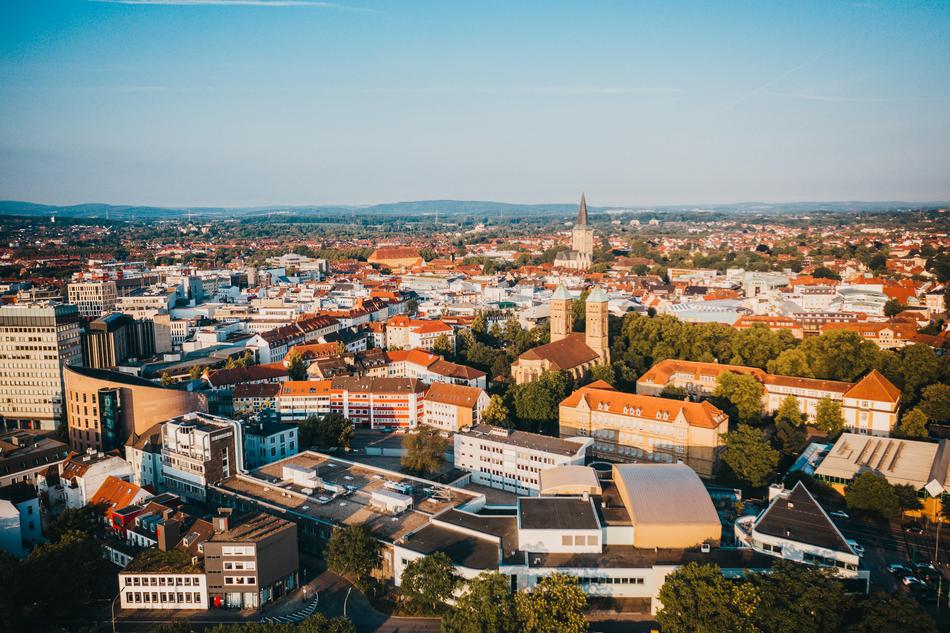 Blick auf Osnabrück
