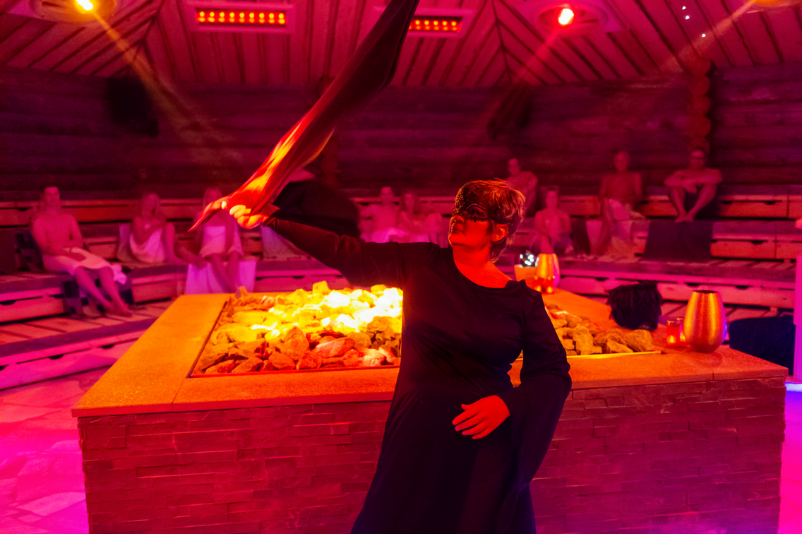 Showaufguss in der Tapahtuma