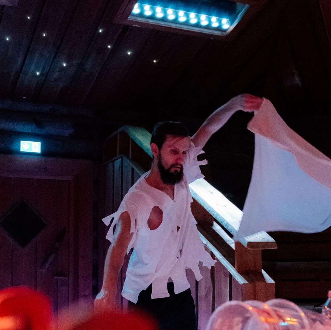 Halloween in der Loma-Sauna des Nettebades