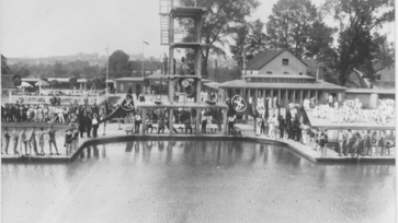 Eröffnung Moskaubad 1926 © NLA OS, Dep 3 b IV, Nr. 6577, Abb. 2 Fotograf: Unbekannt