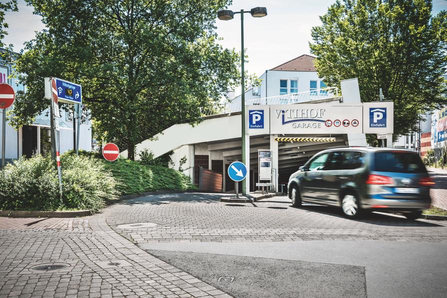Das OPG-Parkhaus am Vitihof