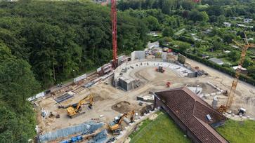 Baustelle Hochbehälter Schinkelberg © Clausing