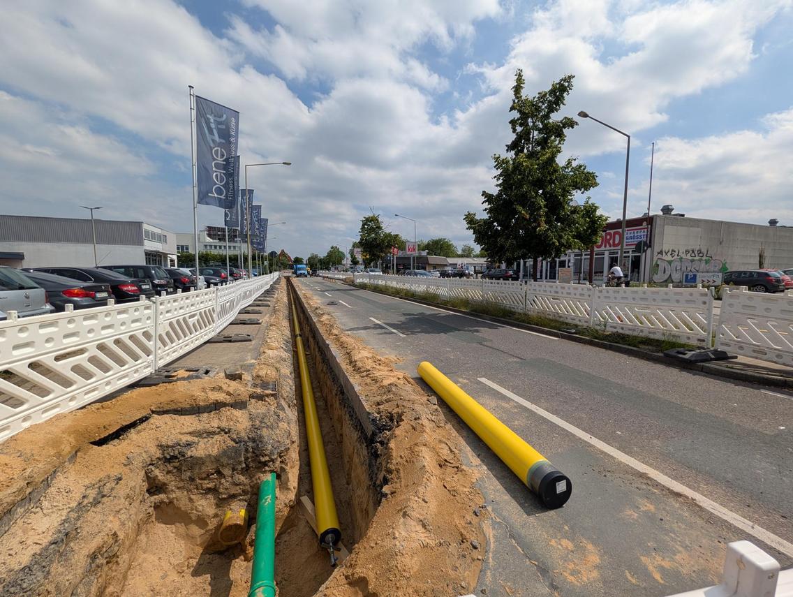 Baustelle Pagenstecherstraße
