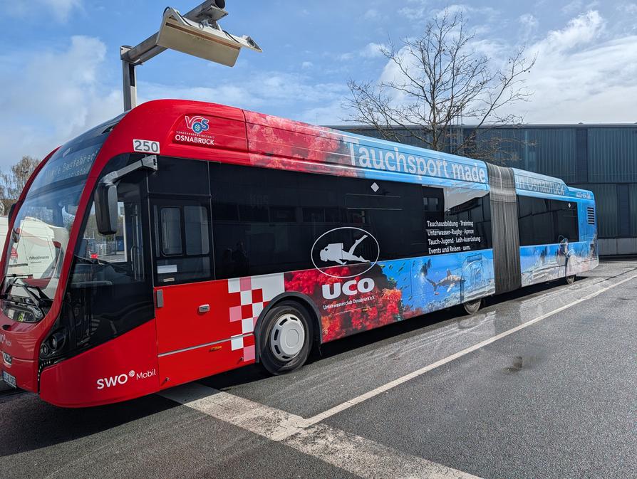 Vereinsbus für den Unterwasserclub Osnabrück e.V. 2026