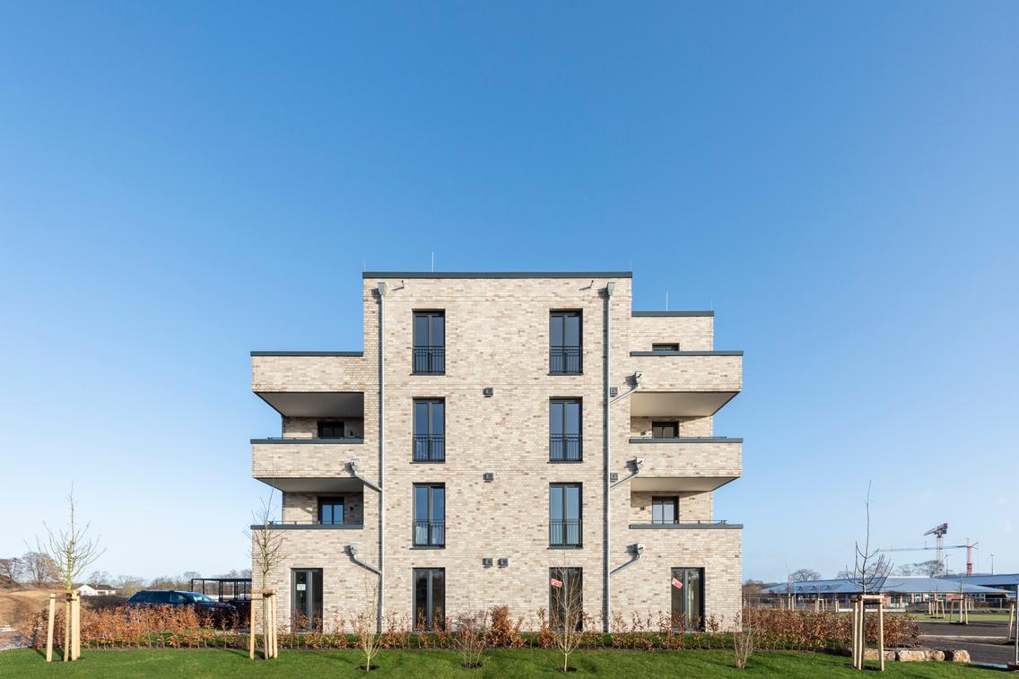 Südansicht Glasgowring nach Fertigstellung