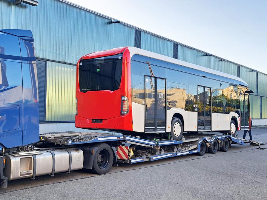 Die ersten eCitaro-Solobusse sind bei der SWO Mobil angekommen. 