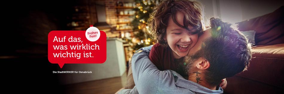 Weihnachtsmotiv Stadtwerke Osnabrück 2025