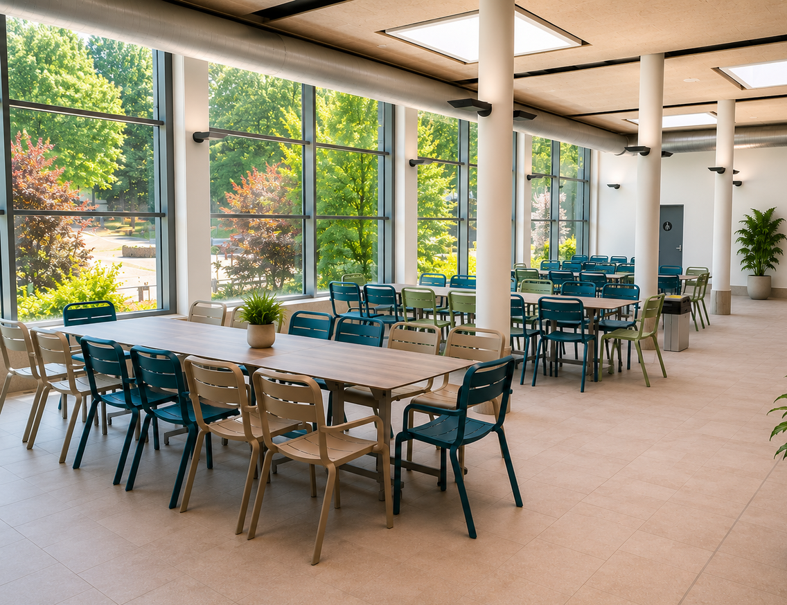 33m-Halle Tischbuchung