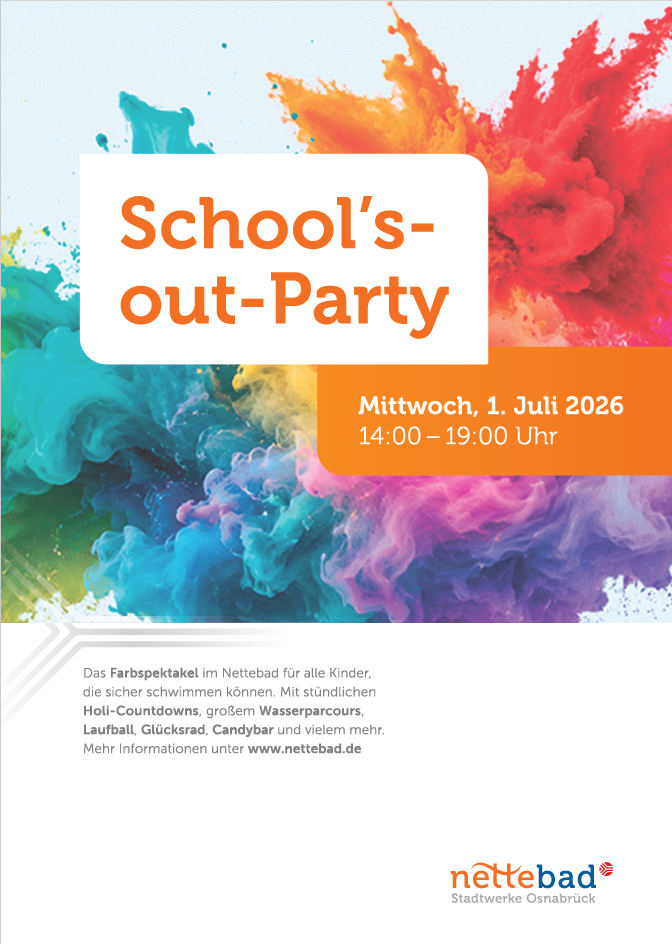 Schools-out Party im Nettebad