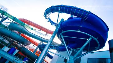 Twist im Rutschenpark der Erlebniswelt