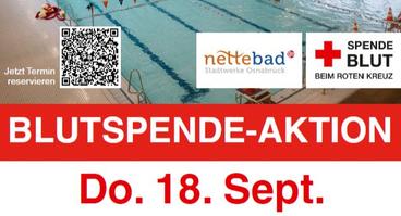 Blutspende-Aktion am Nettebad