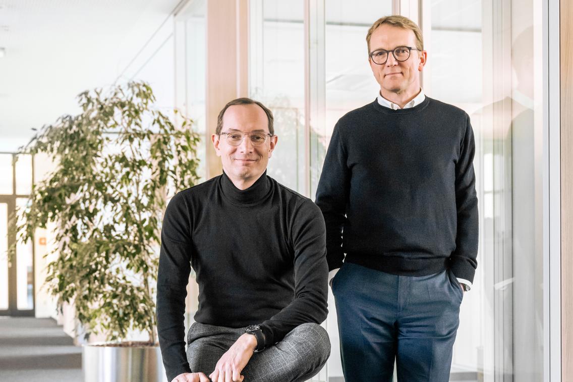 Vorstandsteam Daniel Waschow und Dirk Eichholz