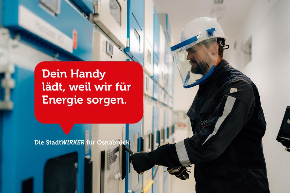Mitarbeiter in Schaltzentrale
