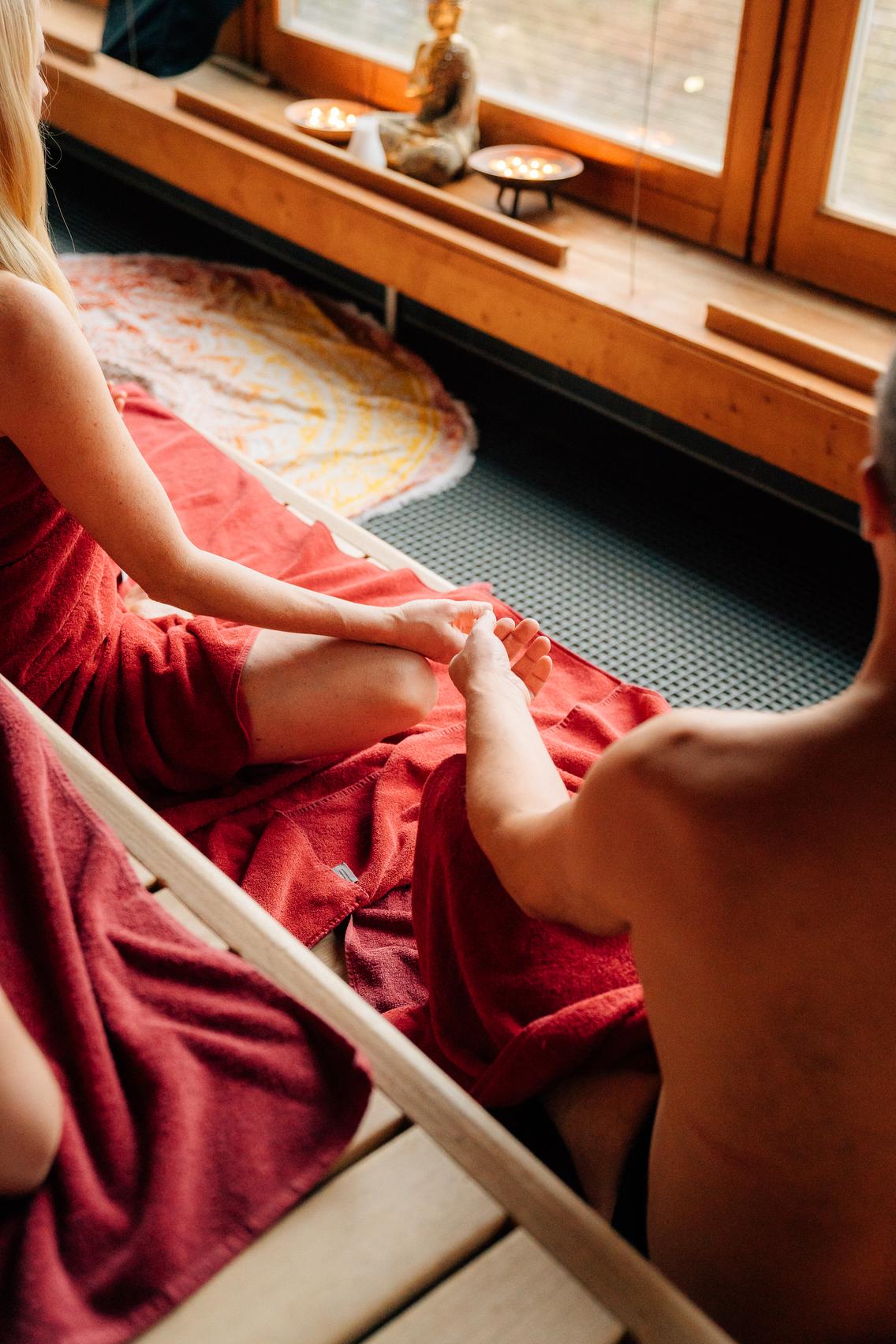 Valentinstag in der Loma-Sauna
