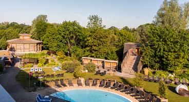 Die Loma-Sauna am Nettebad.